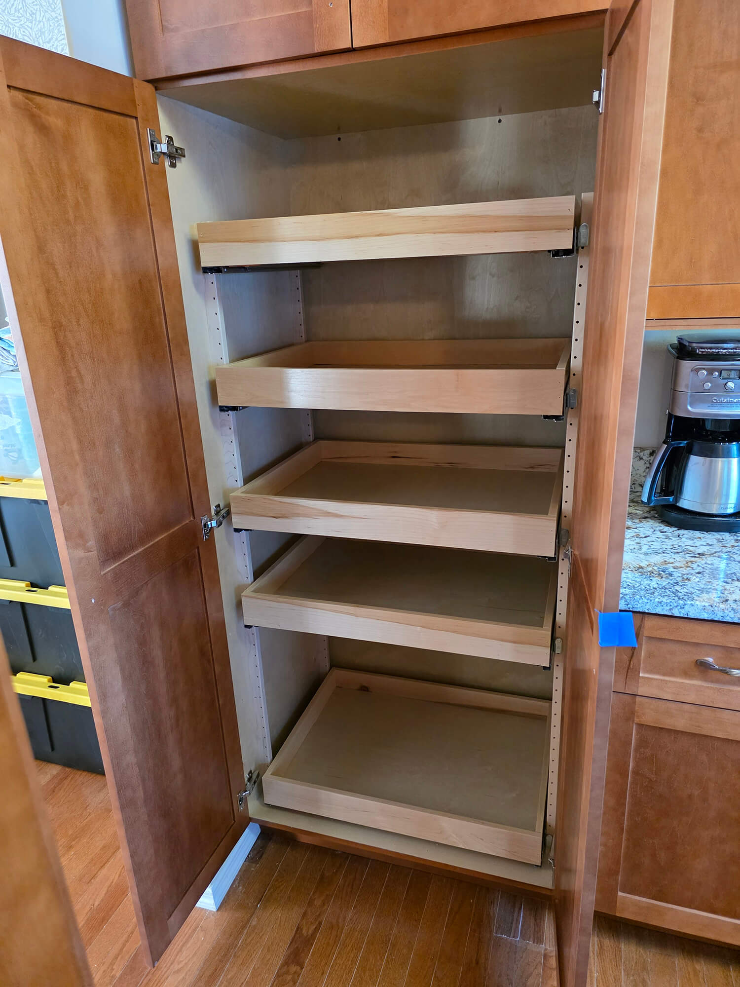 Cabinet refacing detail - Professional Wood Interiors